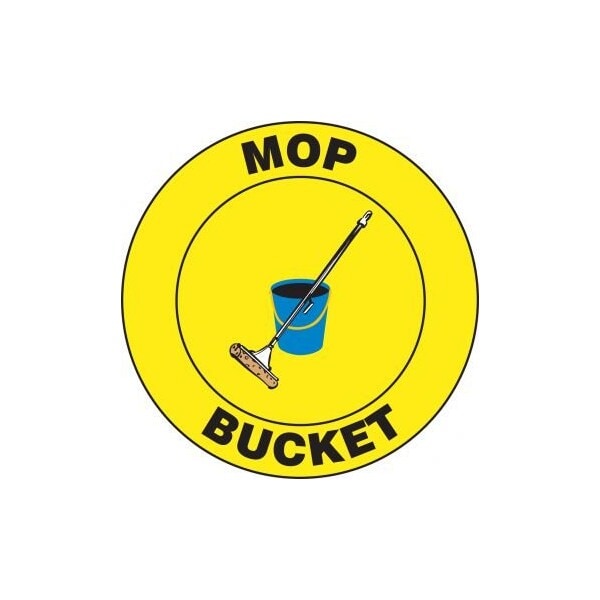 Accuform SLIPGARD FLOOR SIGNS MOP BUCKET MFS791 MFS791 - main